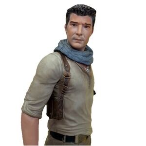 Uncharted 3 Drake's Deception Collector's Edition Drake NO Stand  7" As Is